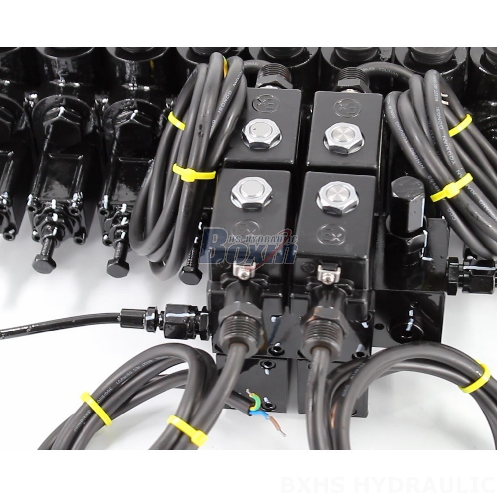Durable Manual & Electro-hydraulic DCV150-10-NPT Spool Valve Solutions detail image